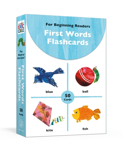 The World of Eric Carle First Words Flashcards : 50 Cards for Beginning Readers-'9780593582435