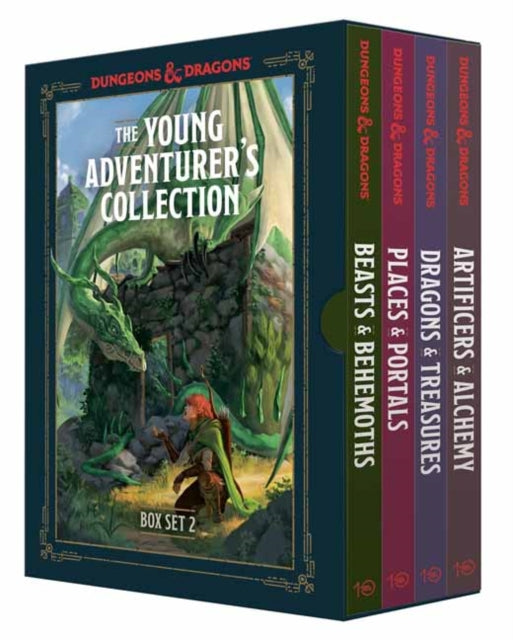The Young Adventurer's Collection Box Set 2 (Dungeons & Dragons 4-Book Boxed Set) : Beasts & Behemoths, Dragons & Treasures, Places & Portals, Artificers & Alchemy-'9780593836125