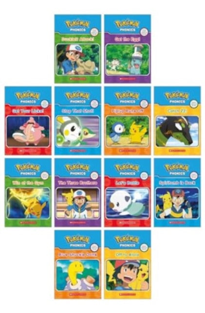 Pokemon: Phonics Boxed Set-'9780702339547