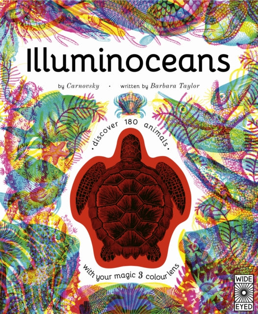 Illuminoceans : Dive deep into the ocean with your magic three-colour lens-'9780711280625