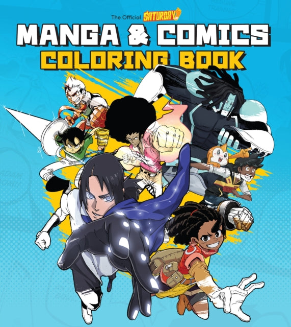 Saturday AM Manga and Comics Coloring Book-'9780760389911