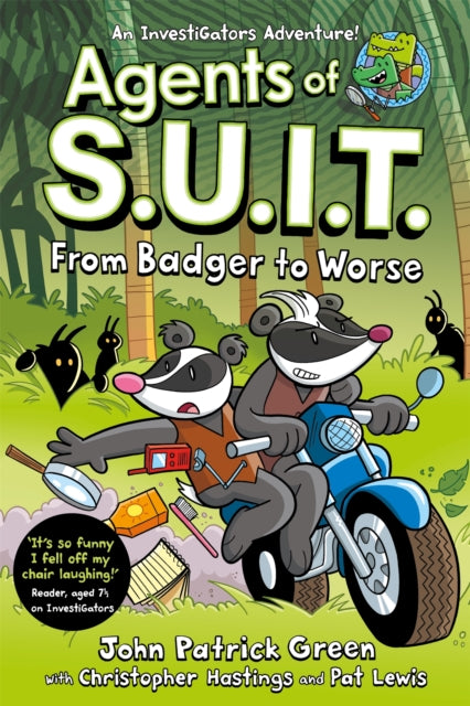 Agents of S.U.I.T.: From Badger to Worse : A Laugh-Out-Loud Comic Book Adventure!-'9781035015481