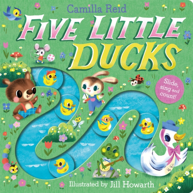 Five Little Ducks : A Nursery Rhyme Counting Book for Toddlers-'9781035023349