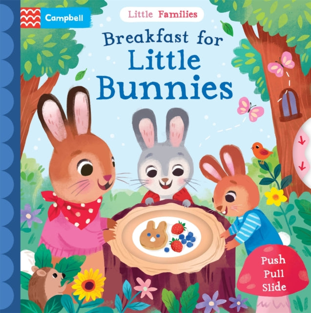 Breakfast for Little Bunnies : A Push Pull Slide Book-'9781035028269