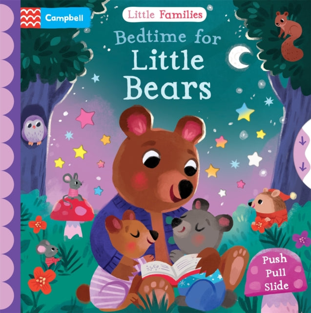 Bedtime for Little Bears : A Push Pull Slide Book-'9781035028276