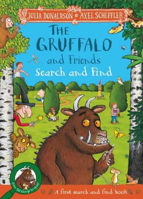 The Gruffalo and Friends Search and Find : With 17 super scenes and over 120 things to spot!-'9781035033270