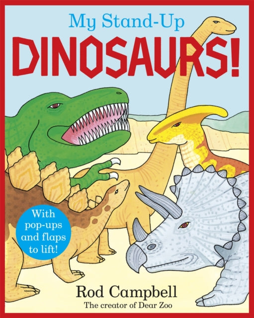 My Stand-Up Dinosaurs : A Pop-Up Lift-the-Flap Book-'9781035035175