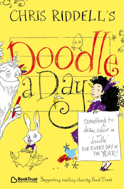 Chris Riddell's Doodle-a-Day : Something to Draw, Colour In or Doodle - For Every Day of the Year!-'9781035042616