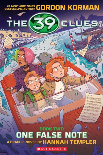 39 Clues Graphix #2: One False Note (Graphic Novel Edition)-'9781339026473