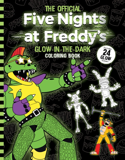Five Nights at Freddy's Glow in the Dark Coloring Book-'9781339046969
