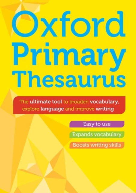 Oxford Primary Thesaurus-'9781382051569