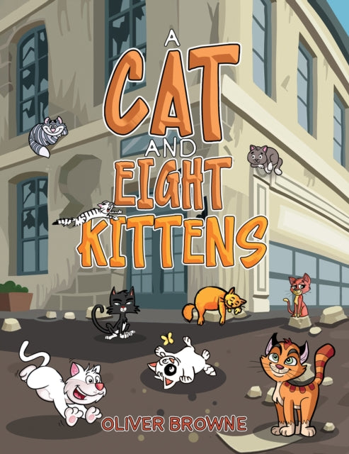 A Cat and Eight Kittens-'9781398485082