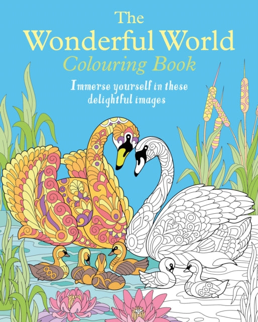 The Wonderful World Colouring Book : Immerse yourself in these delightful images-'9781398834958