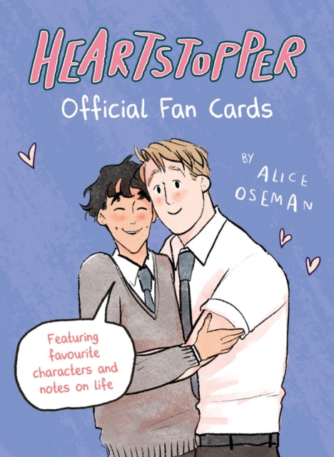 Heartstopper Official Fan Cards-'9781399624411