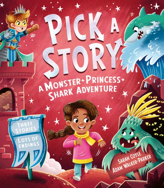 Pick a Story: A Monster Princess Shark Adventure-'9781405299077