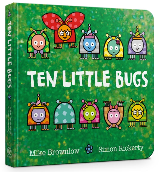 Ten Little Bugs Board Book-'9781408366646