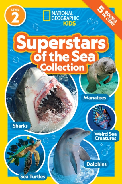 National Geographic Readers: Superstars of the Sea Collection-'9781426376849