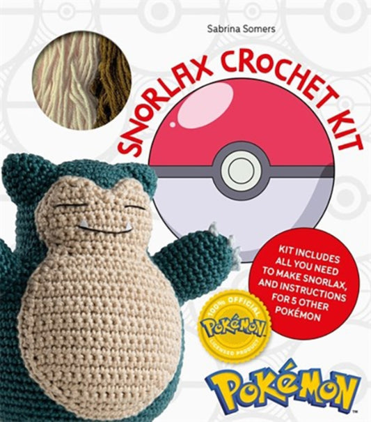 PokeMon Crochet Snorlax Kit : Includes Materials to Make Snorlax and Instructions for 5 Other PokeMon-'9781446309612
