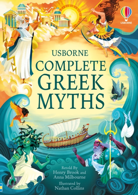 Complete Greek Myths : An Illustrated Book of Greek Myths-'9781474986441