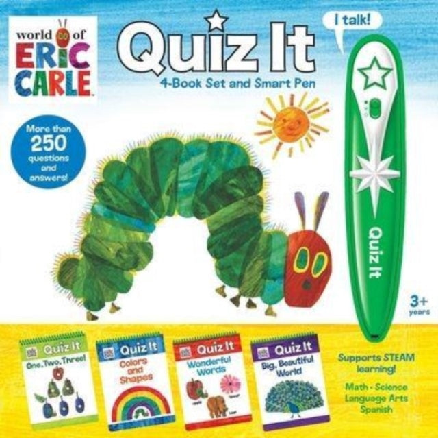 World of Eric Carle: Quiz It 4-Book Set and Smart Pen-'9781503767683