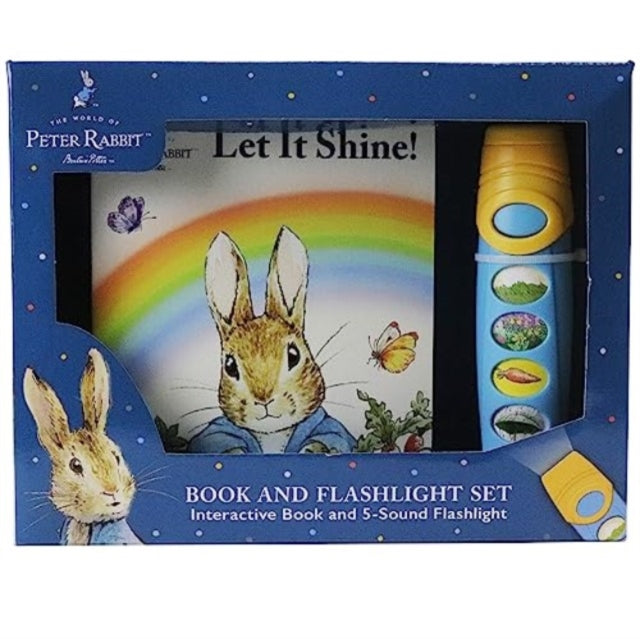 World of Peter Rabbit Let it Shine Book and 5 Sound Flashlight Set-'9781503770065