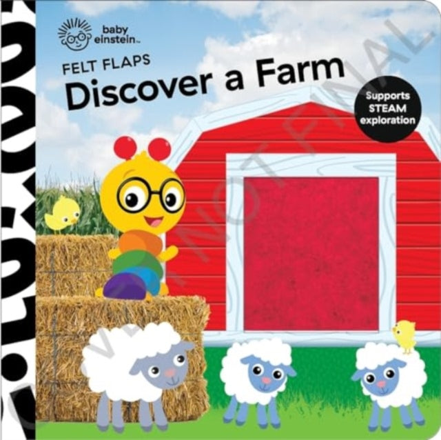 Baby Einstein Discover A Farm Felt Flaps-'9781503773424