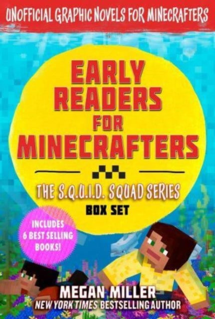 Early Readers for Minecrafters—The S.Q.U.I.D. Squad Box Set : Unofficial Graphic Novels for Minecrafters (Includes 6 Best Selling Books)-'9781510780064