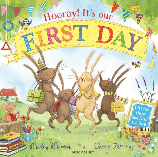 Hooray! It's Our First Day : A Lift-the-Flap Adventure-'9781526660435