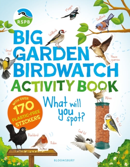 RSPB Big Garden Birdwatch Activity Book : The essential birdwatching activity book with 170+ stickers!-'9781526662590