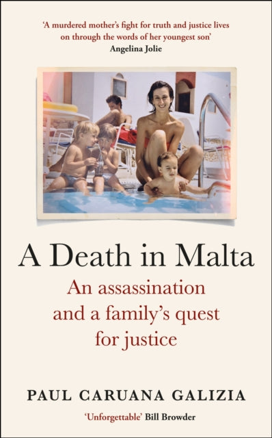 A Death in Malta : An assassination and a family’s quest for justice-'9781529151558
