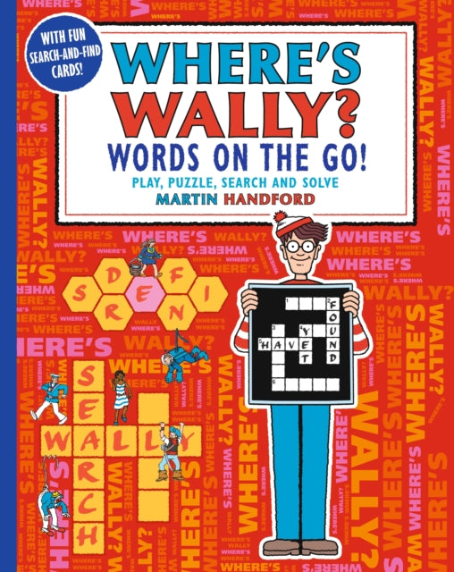 Where's Wally? Words on the Go! Play, Puzzle, Search and Solve-'9781529517934