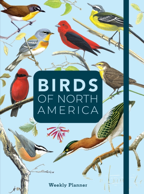 Birds of North America : Undated Weekly and Monthly Planner-'9781577154167