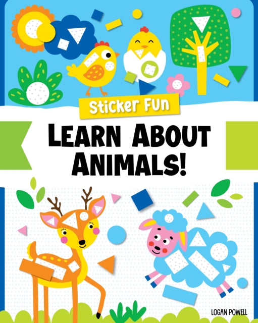 Sticker Fun: Learn About Animals-'9781641244022