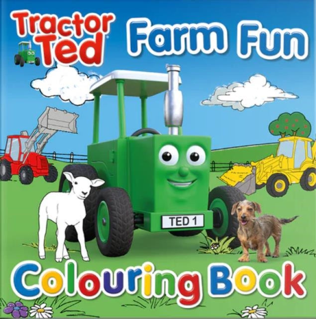 Tractor Ted Farm Fun Colouring Book-'9781739271466