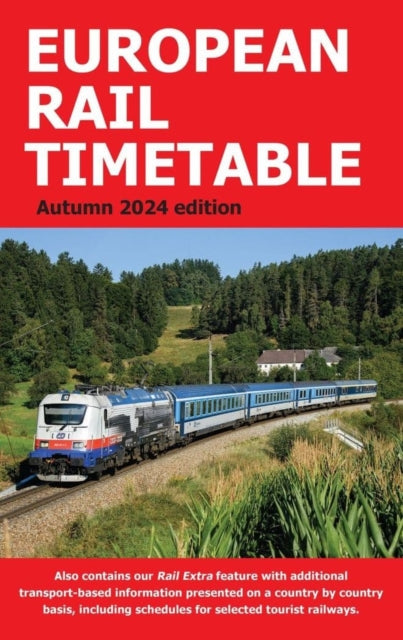 European Rail Timetable Autumn 2024-'9781739478629
