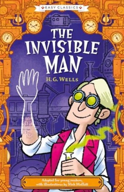 Creepy Classics: The Invisible Man (Easy Classics)-'9781782264910