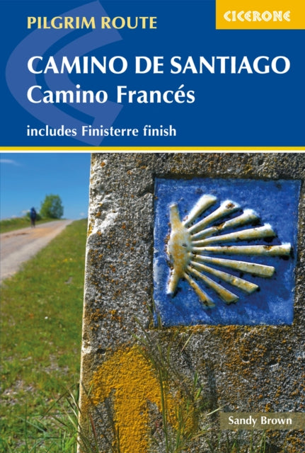 Camino de Santiago: Camino Frances : Guide and map book - includes Finisterre finish-'9781786310040