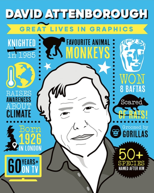 Great Lives in Graphics: David Attenborough-'9781787081642