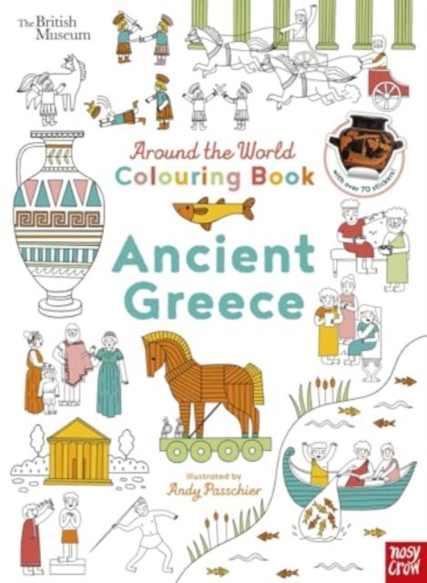 British Museum: Around the World Colouring: Ancient Greece-'9781788001731