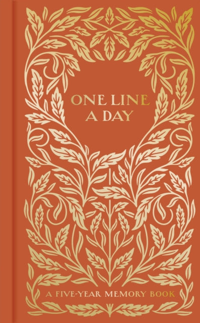 Gilded One Line a Day : A Five-Year Memory Book-'9781797231204