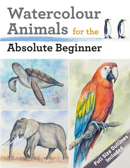 Watercolour Animals for the Absolute Beginner-'9781800920507