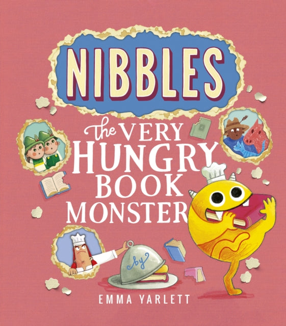 Nibbles: The Very Hungry Book Monster-'9781801046541