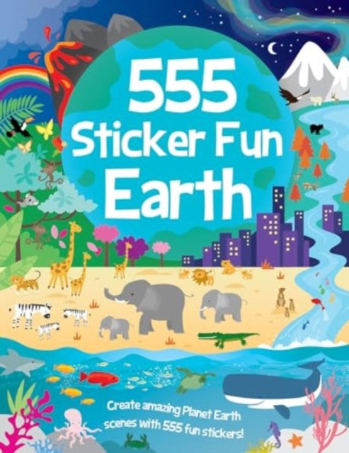 555 Sticker Fun - Earth Activity Book-'9781801059282