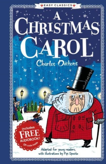 Easy Classics: Charles Dickens A Christmas Carol (Hardback)-'9781802633597