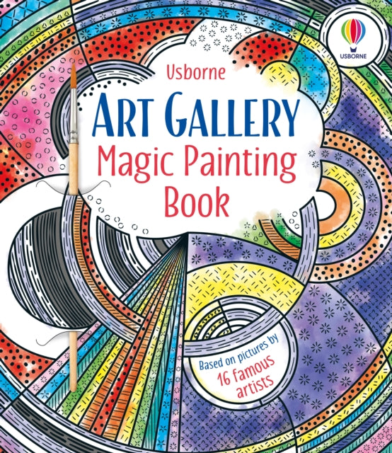 Art Gallery Magic Painting Book-'9781803701202