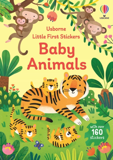 Little First Stickers Baby Animals-'9781803704579
