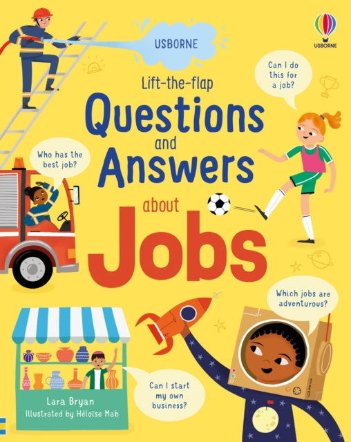 Lift-the-flap Questions and Answers about Jobs-'9781803705088