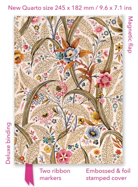 William Kilburn: Marble End Paper (Foiled Quarto Journal)-'9781804178737