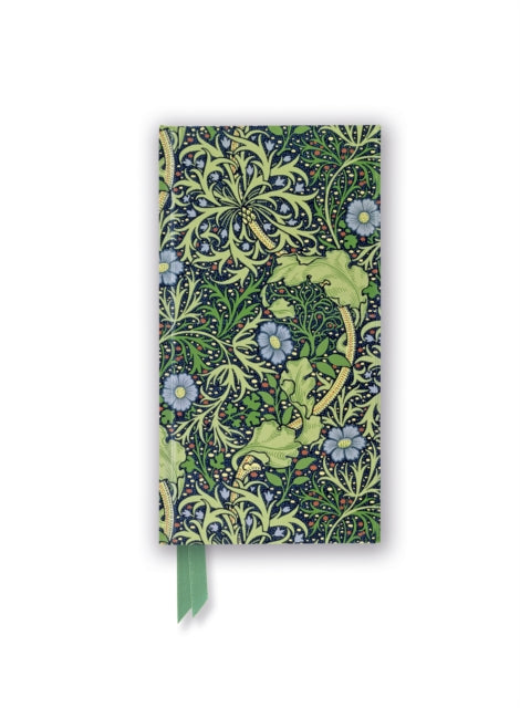 William Morris: Seaweed (Foiled Slimline Journal)-'9781804179154