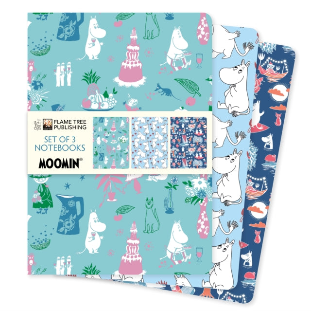 Moomin Classics Set of 3 Standard Notebooks-'9781804179239